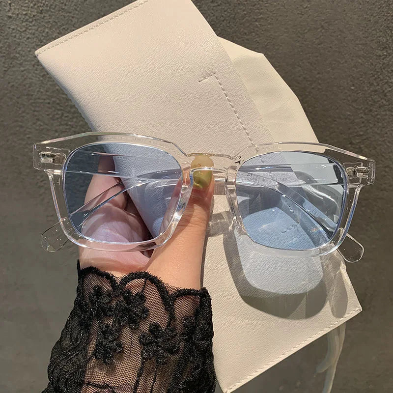 Fashion Sunglasses Classic Retro Square Glasses Women Brand Vintage Travel  Rectangle Sun Glasses Female Eyewear Anti-Glare ﻿