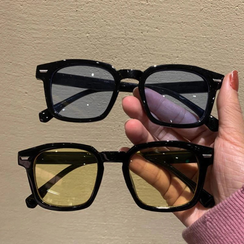 Fashion Sunglasses Classic Retro Square Glasses Women Brand Vintage Travel  Rectangle Sun Glasses Female Eyewear Anti-Glare ﻿